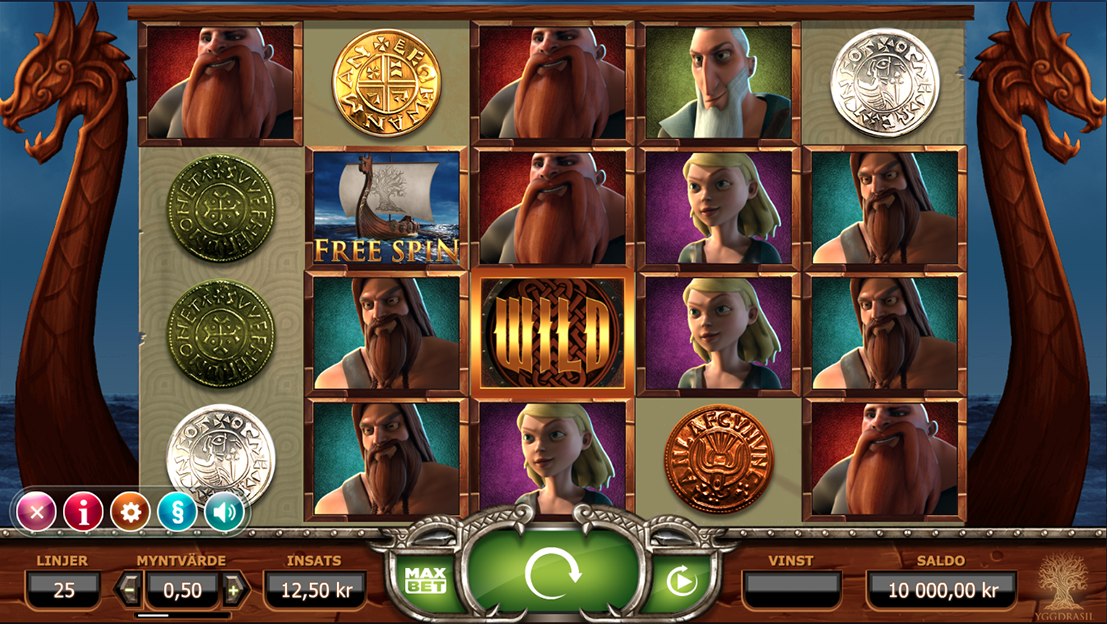 Spela Online Slot med Vikingar