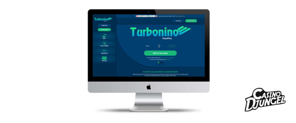 Turbonino Casino screenshot