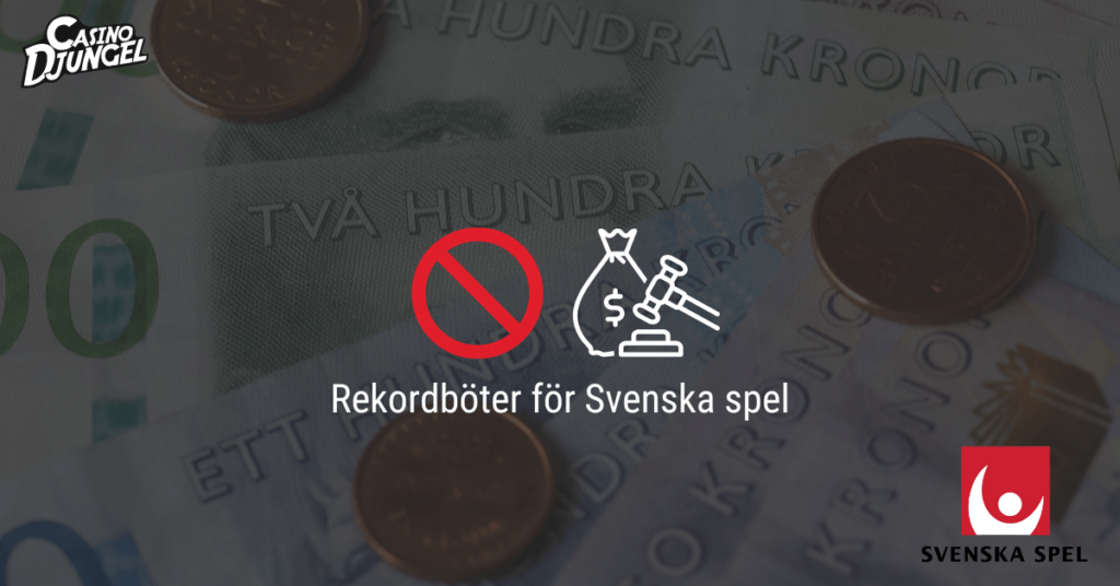 Svenska spel rekordböter