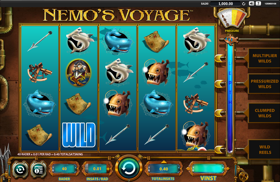 Online Slot Nemo´s voyage
