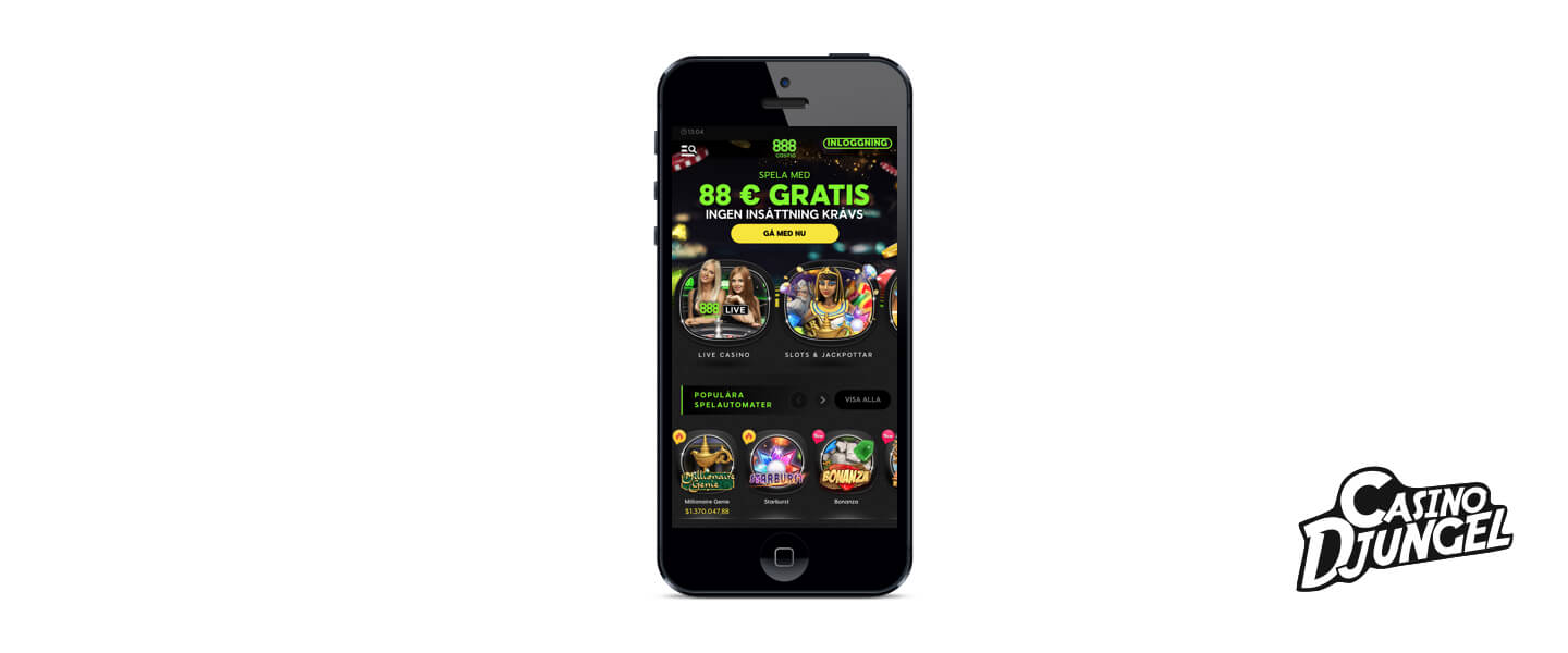 888 casino mobil screenshot