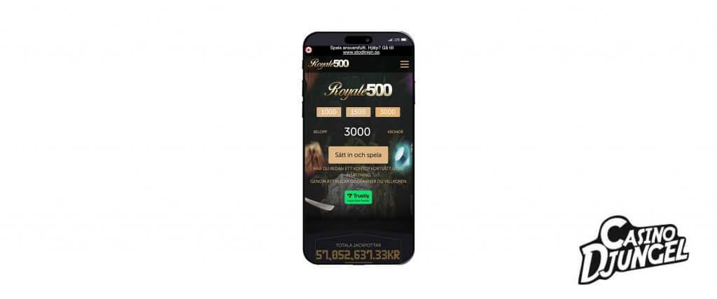 Royale500 mobil casino