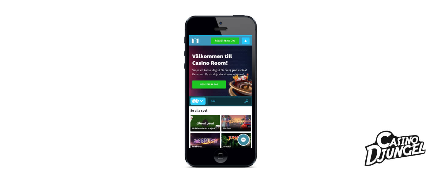 Casino Room screenshot mobilcasino